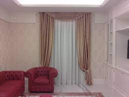Tendaggio Con Calate E Mantovana In Stile Barocco Camere Camera Da Letto Classica Tendaggio