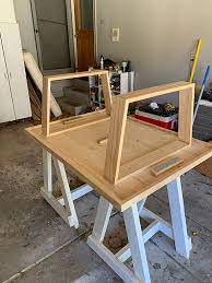 Nov 16, 2017 · take the pieces to the table saw and raise the blade as far as it will go. Diy Kids Table With Trapezoid Legs Brepurposed