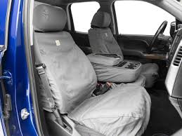 Seatsaver™ custom seat covers by carhartt®. Covercraft Silverado Carhartt Seat Saver Front Seat Covers Gravel S103818 14 18 Silverado 1500 W Bench Seat