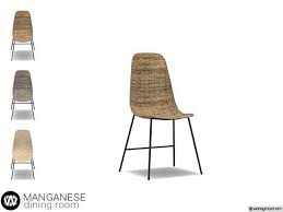 Manganese Dining Room Dining Chair Found In Tsr Category Sims 4 Dining Chairs Sims 4 Bedroom Sims 4 Kitchen Sims 4 Cc Furniture