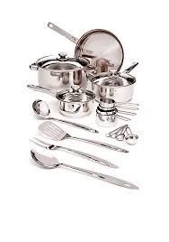 Maybe you would like to learn more about one of these? Cooks Tools 19 Piece Stainless Steel Cookware Set Belk