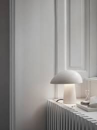 Franklin iron works barris metal usb lamp with led night light with table top dimmer. Fritz Hansen Night Owl Table Lamp Smokey White Finnish Design Shop