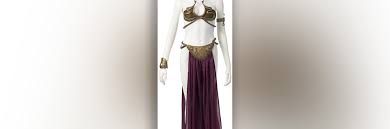 Princess Leia bikini costume from set of Star Wars movie sells at auction  for $175K