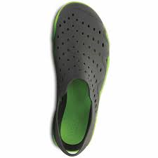 crocs flip flops crocs swiftwater wave sandals graphite