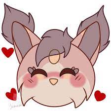 Lupine emoji - Seyonora smile — Weasyl