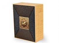 Custom Eco-friendly Square Wood Texture Rigid Cardboard ...