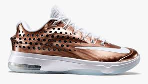 The kd 7 'rose gold' features an elevated construction to match its colorway, with a black hyperposite upper sporting perforations on the quarter panel and around the heel. Nike Kd7 Elite Eybl Kicks Deals Official Website Kd Sneakers Nike Nike Shoes Flyknit