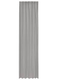 kant en klaar gordijn met plooiband grijs hema