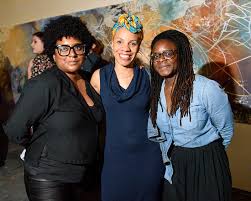 Tamara McCaw, Rebecca Carew, Gina Duncan at Eldorado Ballroom Opening  Night, Presented by BAM & Solange for Saint Heron and Featuring Kelela,  Res, & keiyaA