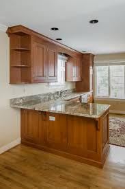 Cherry cabinets can create a warm feeling to the room they are in, but be warned that cherry is likely to warp, split, or even shrink. Rustic Cherry Custom Cabinets In Fairfield Ct Ackley Cabinet Llc