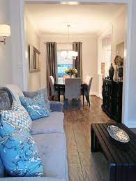 Room combo designs are also a great idea when you have an open floor plan as it can be tricky to decide where the furniture goes or what decor would be perfect for each or both rooms. 20 Narrow Living Room Ideas Magzhouse