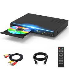 Amazon.com: 藍光DVD播放機,1080P 家庭影院光碟系統,播放所有DVD 和A 區1 部藍光,支援最大128G USB 隨身碟+  HDMI/AV/同軸輸出+ 內建PAL/NTSC 附