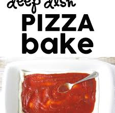Deep Dish Pizza Bake An Easy Pizza Recipe Idea Omg So Good Full Recipe Here Easy Pizza Recipe H1 Pizza Recipes Easy Easy Pizza Homemade Pizza Recipe Easy