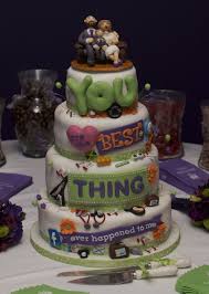 Maybe you would like to learn more about one of these? My Very Non Traditional Wedding Cake Capturing Some Of The Defining Moments Of Our Relationship Cakecentral Com