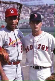 Two Greats Meet In The 67 World Series Orlando Cepeda Of The Cardinals And Carl Yastremski Of Famous Baseball Players Baseball Playoffs Best Baseball Player