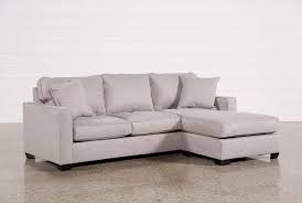 Egan Ii Cement Sofa With Reversible Chaise Sectional Sofa With Chaise Chaise Sofa Small Space Sectional Sofa