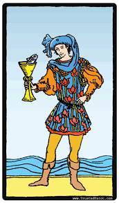 The page tarot cards depict youthful energy and can represent a person who is a student or lacks experience. Page Of Cups Tarot Card Meaning