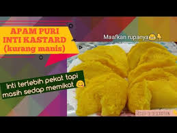 Resepi just bahagian bahagian dalam sahaja, telur kastard. Resepi Apam Puri Inti Kastard Apam Puri With Custard Youtube
