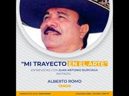 MI TRAYECTO EN EL ARTE" CON ALBERTO ROMO (TENOR)