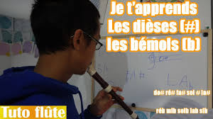 Comment Jouer Les Dieses Et Les Bemols A La Flute A Bec Tuto Flute A Bec 5 Youtube