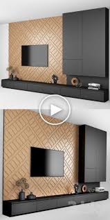 3d Models Other Tv Wall 3 In 2020 Modern Tv Wall Units Wall Tv Unit Design Tv Room Design