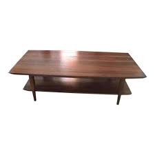 Mid Century Modern Walnut 2 Tiered Bissman Coffee Table Coffee Table Walnut Coffee Table Modern Mid Century Modern Coffee Table