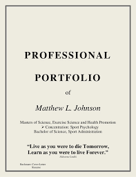 It is a description that highlights your skills and expertise. Coaching Portfolio