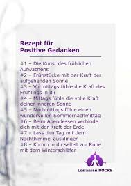 Um besser einschlafen zu können, sollte man circa zwei stunden vor dem schlafengehen das tagesprogramm beendet haben. Rezept Fur Positive Gedanken Anleitung Fur Innere Ruhe Positive Gedanken Gedanken Negative Gedanken