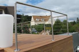 Garde Corps Inox Rambarde Terrasse Garde Corps Inox Terrasse Bois Garde Corps