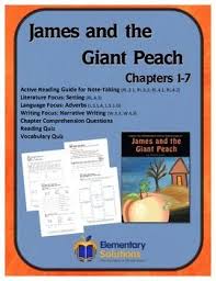 James And The Giant Peach Free Mini Unit The Giant Peach Common Core Reading Writing Response