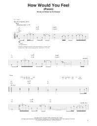 Birdy Let It All Go Chords Download The Sheet Music For Ed Sheeran S Latest Song How Would You Feel Digital Sheet Music Sheet Music How Are You Feeling