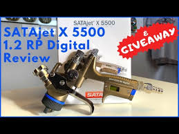 Crop offers a wide range of professional products for car detailers and car polishers. Satajet X 5500 1 2 Rp Digital Spray Gun Review Free Give Away Youtube