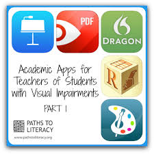 Mobile apps turned smartphones into virtual classrooms where students do curricular activities with ease and focus. Academic Apps For Students With Visual Impairments Paths To Literacy