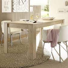Les tables en bois massif peuvent être fabriquées à partir de différents types de bois. Table A Manger Extensible Bois Table Bois Pas Cher