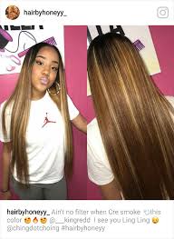 Black And Blonde Sew In Hairstyles Pin By Alexandria Wilson On Things To Wear Blonde Weave Hair Styles Girl Hairstyles