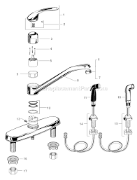 american standard kitchen faucet parts