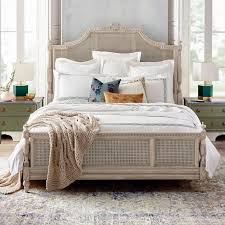 Resort Diamond Trellis Bedding Collection Frontgate In 2020 Cane Bed Bedroom Furnishings French Headboard