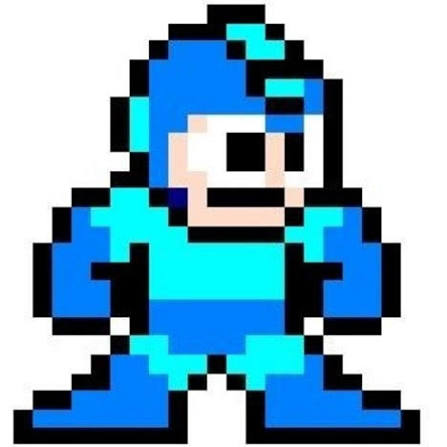 Logotyp för MEGA MAN