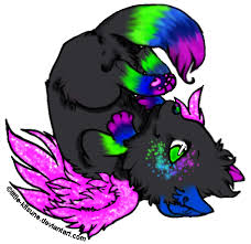 Image of anime angel wolf puppy colored by lucutiscody on deviantart. Images Of Wolves Drawings Colored