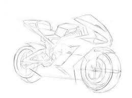 Learn To Draw A Motorcycle Tutorial In 2020 Auto Zeichnen Zeichnen Lernen Zeichnen