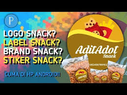 11 ide kemasan keripik yang bisa langsung bikin pembeli. Tutorial Cara Membuat Logo Snack Branding Snack Label Snack Logo Makanan Gampang Di Android Youtube