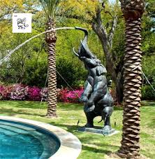 Mais avouez que le bruissement oubliez toutes vos idées sur la consommation d'eau : Chine Fabrication Metal Crafts Outdoor Grande Fontaine D Eau De L Elephant Statue Bwfg 06 Acheter Fontaine A Eau Sur Fr Made In China Com