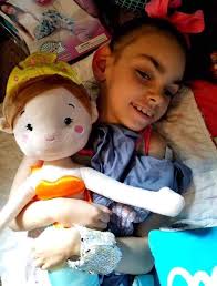 Beautiful girl left this earth too soon! While she is no longer suffering,  her family has a huge piece of their hearts missing! Please pray they find  a cure for our babies!!