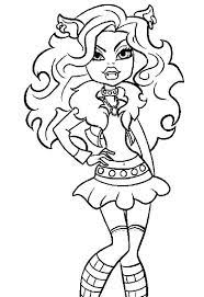Maybe you would like to learn more about one of these? Kids N Fun Coloring Page Monster High Clawdeen Wolf Monster High Coloring Pages Wolf Coloring Pages Super Coloring Pages