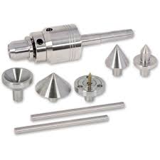 Axminster Multi Head Live Revolving Centre Additional Tips Wood Turning Wood Turning Lathe Wood Turning Projects