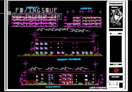 مخططات معمارية اقامة طلاب Vip اوتوكاد Dwg