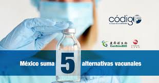 Esta mañana arribaron 35 mil dosis de la vacuna anticovid china cansino al aeropuerto internacional de la ciudad de méxico (aicm). Con La Autorizacion Para Uso De Emergencia De Las Vacunas Contra El Sars Cov 2 De Cansino Biologics Y Sinovac Mexico Suma Cinco Alternativas Vacunales Codigo F