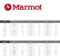 Marmot Pants Size Chart Best Picture Of Chart Anyimage Org