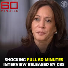 FULL 60 minute interview has been released after President Donald Trump  SUED CBS News. Was there anything shocking to you? #60minutes #KamalaHarris  #CBS