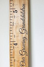 height markers for growth chart ruler vinyl decal mini